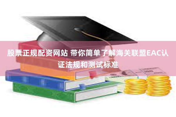 股票正规配资网站 带你简单了解海关联盟EAC认证法规和测试标准