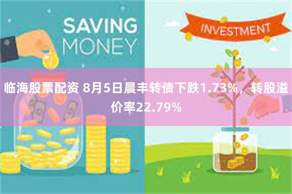 临海股票配资 8月5日晨丰转债下跌1.73%，转股溢价率22.79%