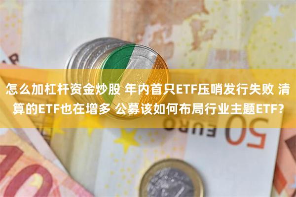 怎么加杠杆资金炒股 年内首只ETF压哨发行失败 清算的ETF也在增多 公募该如何布局行业主题ETF？