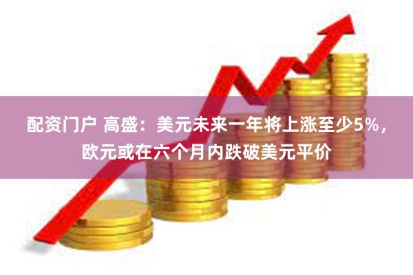 配资门户 高盛：美元未来一年将上涨至少5%，欧元或在六个月内跌破美元平价