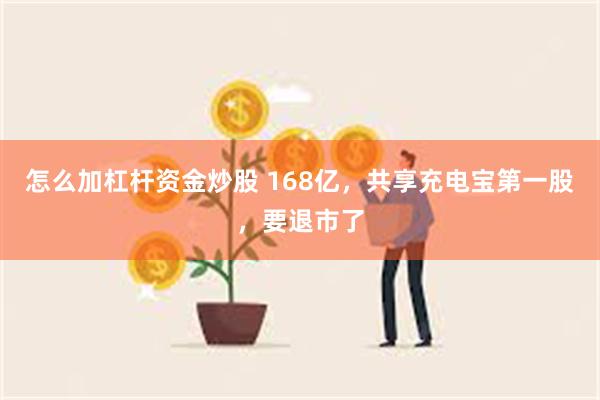 怎么加杠杆资金炒股 168亿，共享充电宝第一股，要退市了